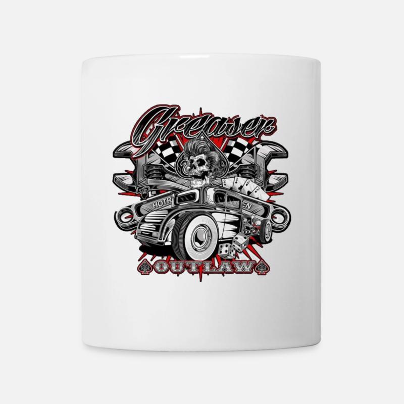 Garage Hot Rod - Mug blanc - blanc