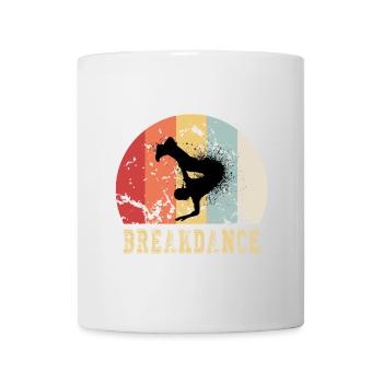 Breakdance Vintage - Tasse - Weiß - Vorne