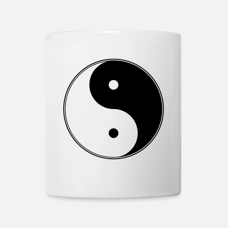YIN YANG - Mug - white