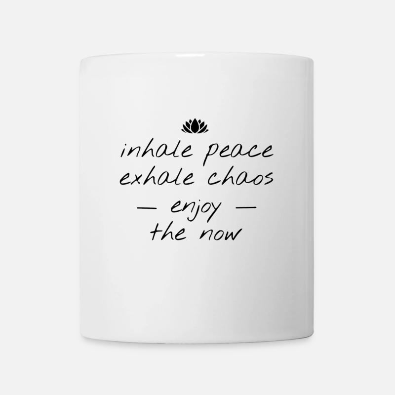 yoga - Mug blanc - blanc