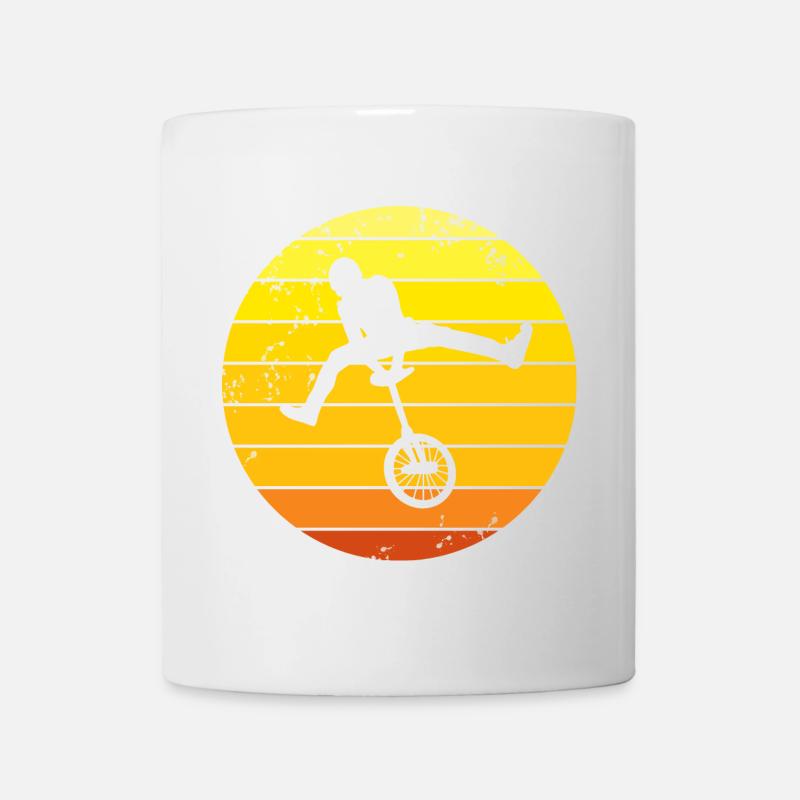 Monocycles cadeau - Mug blanc - blanc