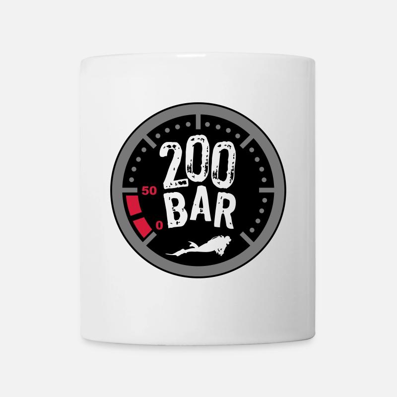 200Bar - Tasse - Weiß