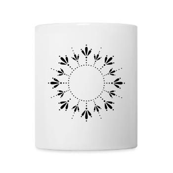 Sonne Sommer Sonnenblume - Tasse - Weiß - Vorne