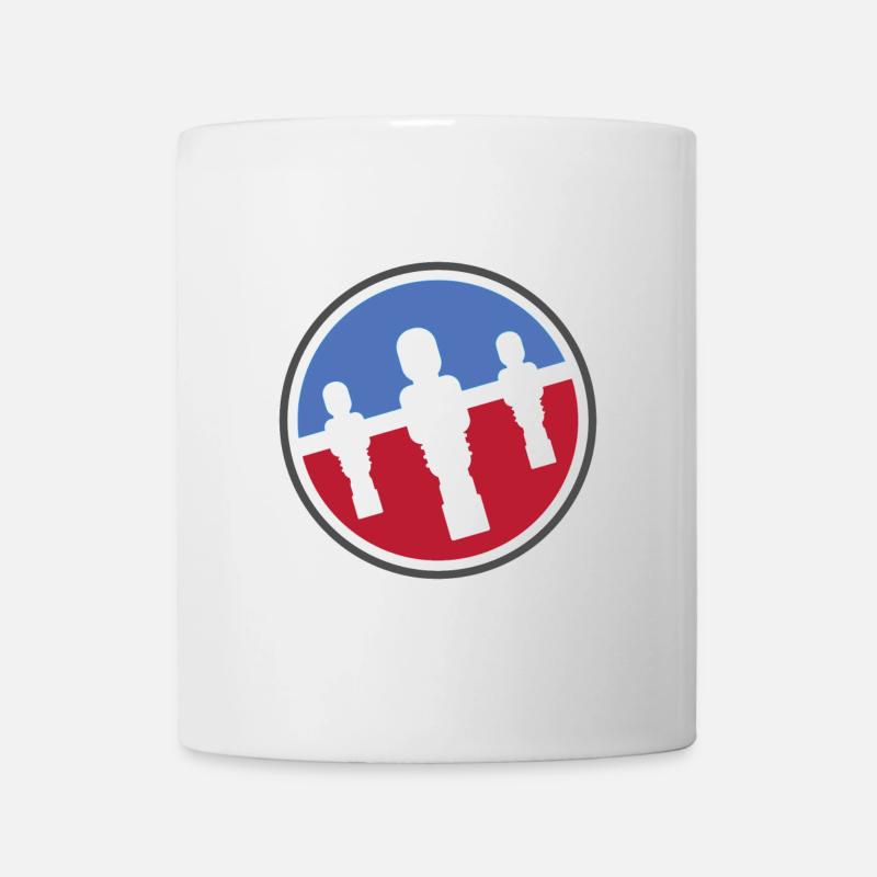 Kicker Logo - Tasse - Weiß