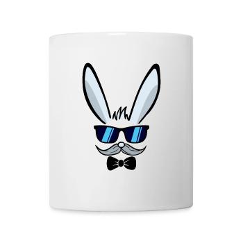 Er | Osterhase Gesicht Osterhäschen Frohe Ostern - Tasse - Weiß - Vorne