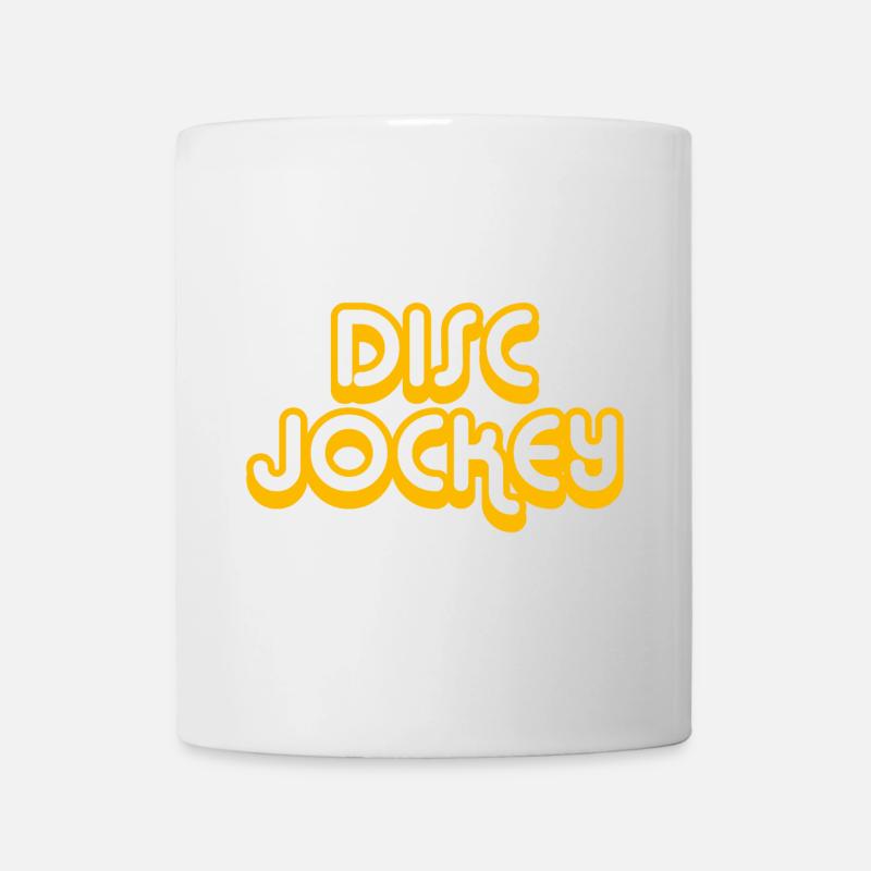 DISC JOCKEY - Tasse - Weiß