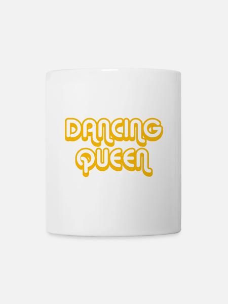 DANCING QUEEN Disco Ball - Mug blanc - blanc
