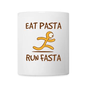Spaghetti Pasta Asciutta Pasta Funny Sayings - Mug blanc - blanc - Devant