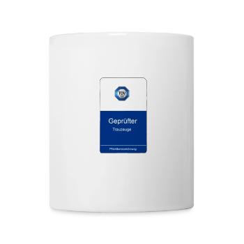 Geprüfter Trauzeuge - Tasse - Weiß - Vorne