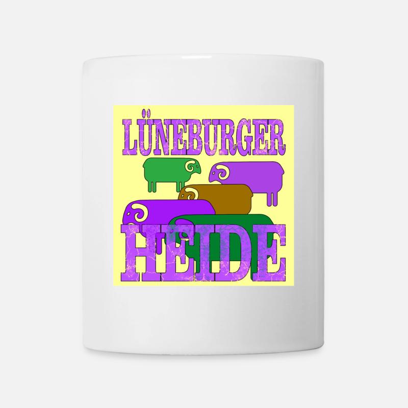 Lüneburger Heide - Tasse - Weiß