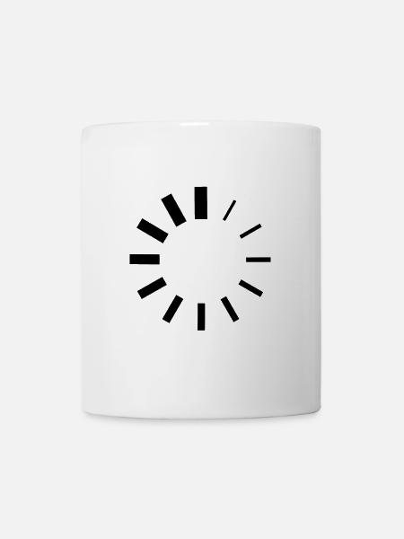 Loading - Logo - Tasse - Weiß