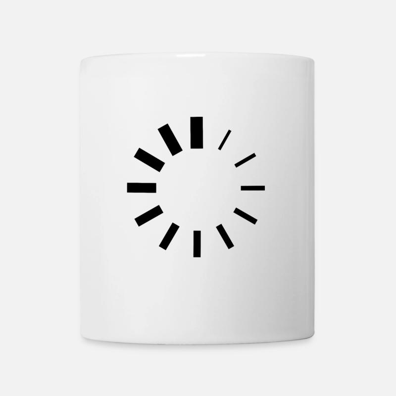 Loading - Logo - Tasse - Weiß