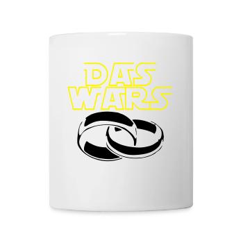 Junggesellenabschied , die Macht ist bei ihr(25) - Tasse - Weiß - Vorne