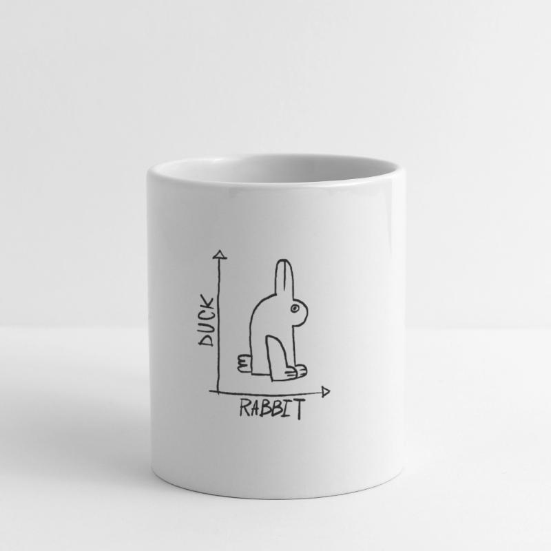 Ente oder Hase Tasse