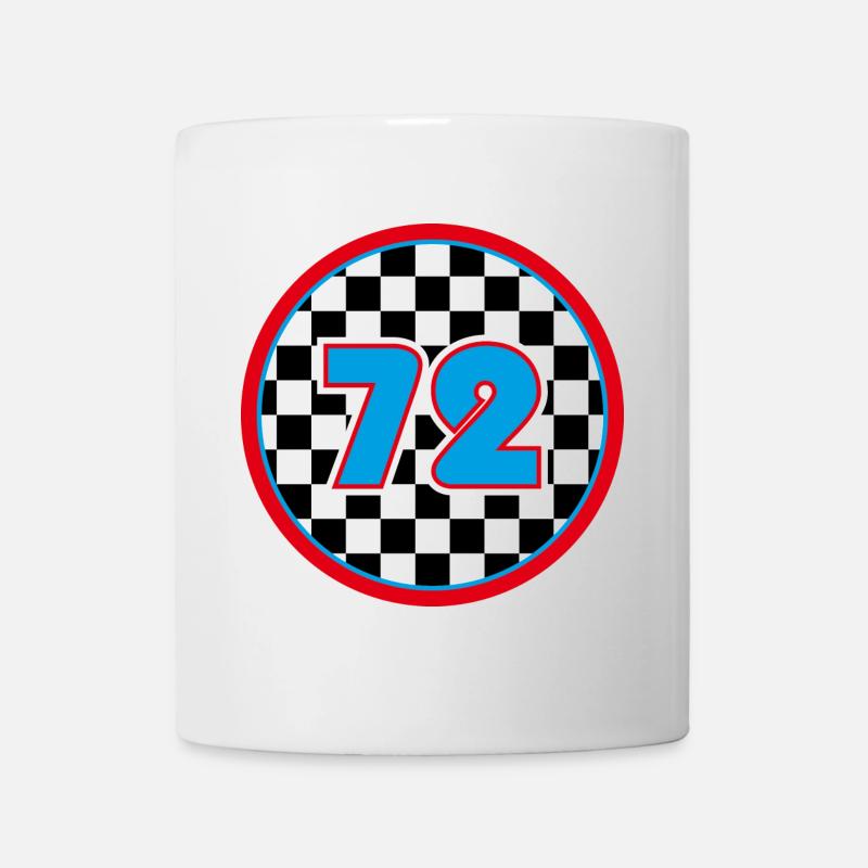 Number 72 - Mug - white