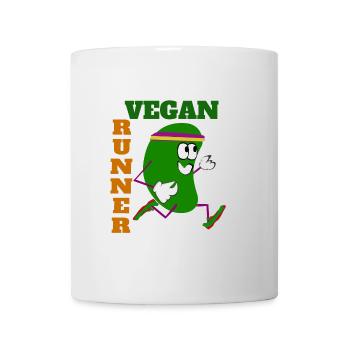 Vegan Runner Bean - Mug - white - Front