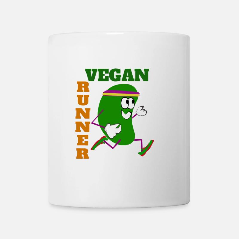 Vegan Runner Bean - Mug blanc - blanc