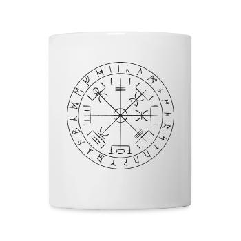 Vegvisir Wikinger Symbol - Tasse - Weiß - Vorne