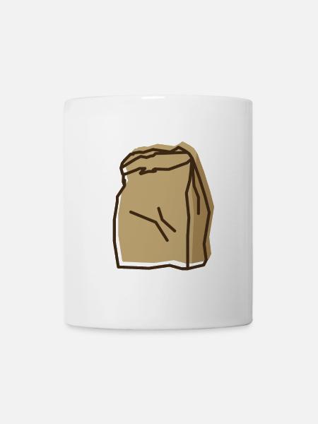 Tüte - Versatz - Tasse - Weiß