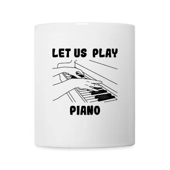 Pianist - Tasse - Weiß - Vorne