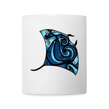 Colorful rays - Mug - white - Front