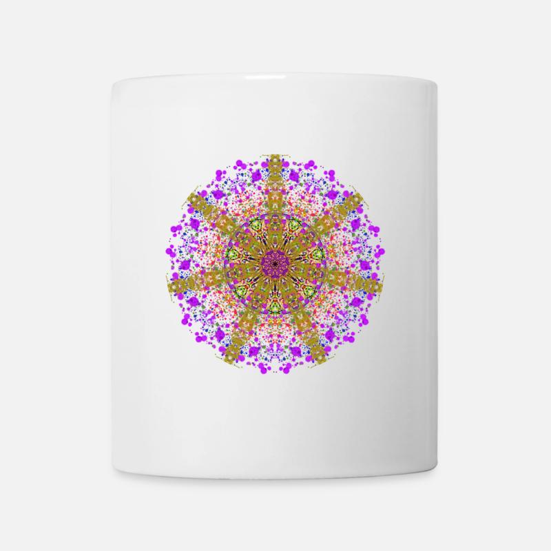 Mandala Psychedelic 1 - Mug - white