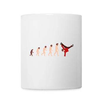 Evolution Breakdance Funny gift idea - Mug - white - Front