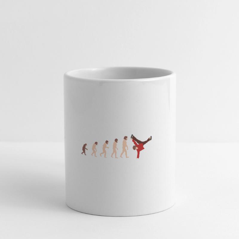 Evolution Breakdance Lustige Geschenkidee Tasse