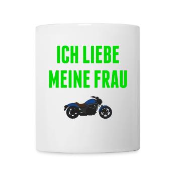 Cool Spruch Motorrad Motorsport Motorräder Biker - Tasse - Weiß - Vorne