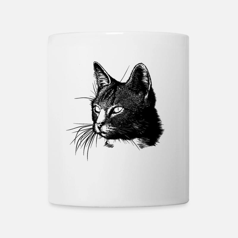 Katze - Tasse - Weiß