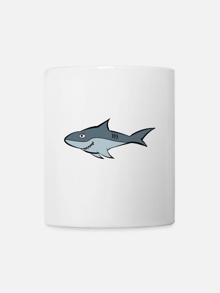 Hai - Tasse - Weiß
