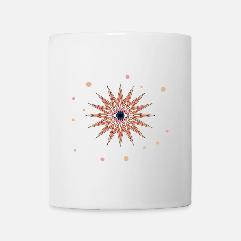 böser Blick - Tasse - Weiß