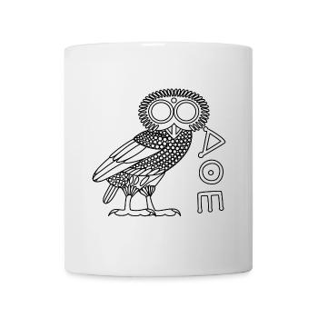 Owl of Athena [White + Ethnicon] - Mug - white - Front