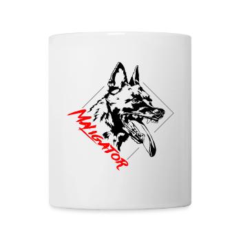BELGIAN MALINOIS Maligator Hundesport Wilsigns - Tasse - Weiß - Vorne