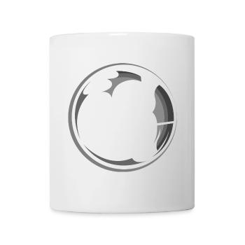 8ball billard Kugel pool symbol icon Logo - Tasse - Weiß - Vorne