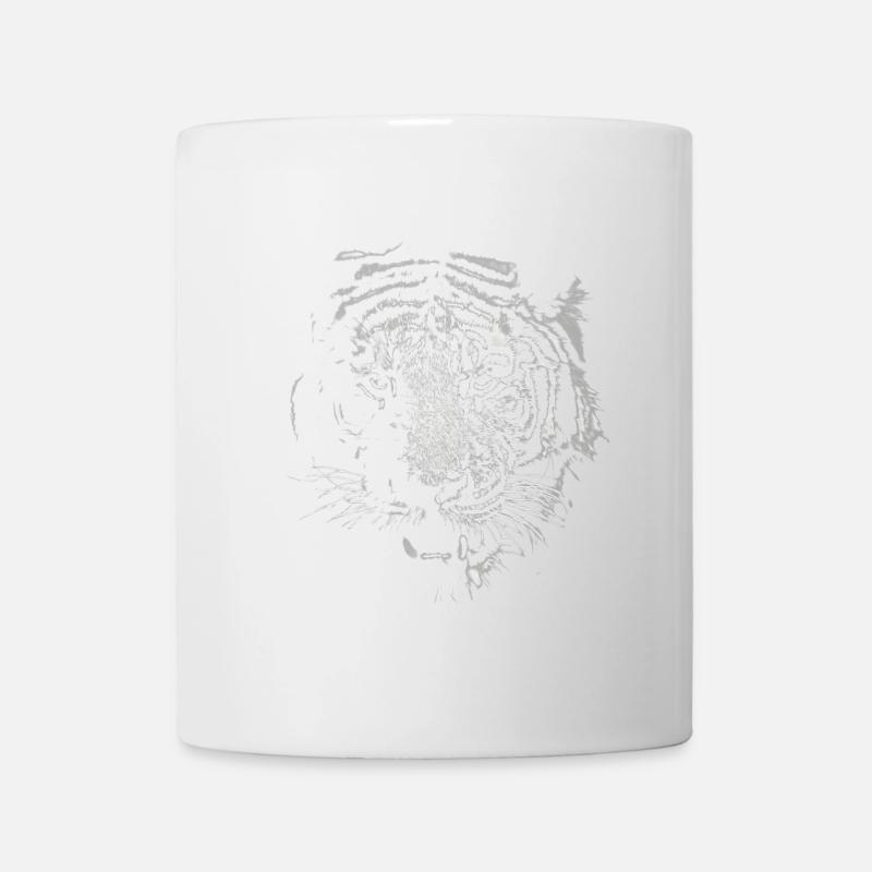 Tiger - Mug blanc - blanc