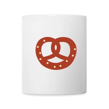 Laugen brezel pretzel - Tasse - Weiß - Vorne