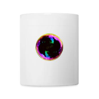 Bulle de savon - Mug blanc - blanc - Devant
