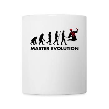 Examen de Master Evolution réussi - Mug blanc - blanc - Devant