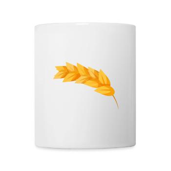 Corn grain corn - Mug - white - Front