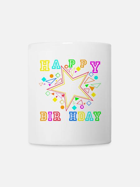 40.Anniversaire , 40 ans , Joyeux anniversaire (25) - Mug blanc - blanc