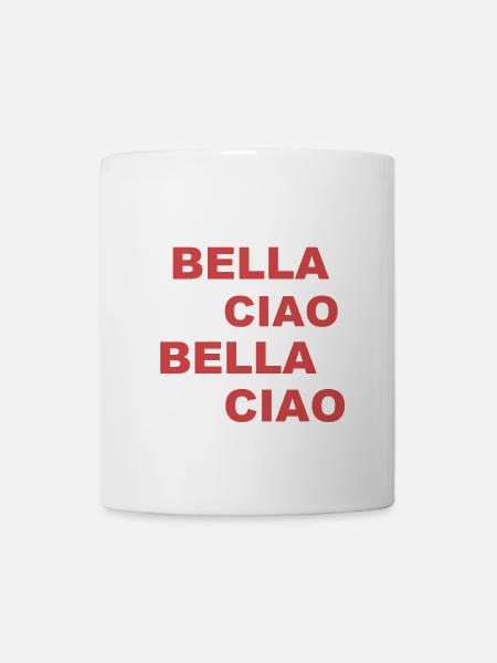 BELLA CIAO - Mug - white
