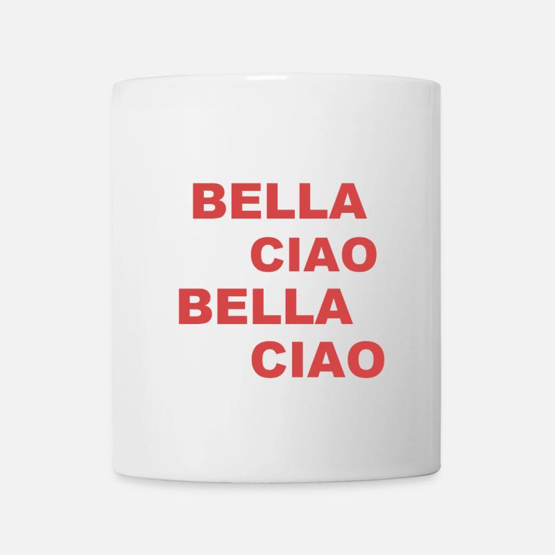 BELLA CIAO - Mug blanc - blanc
