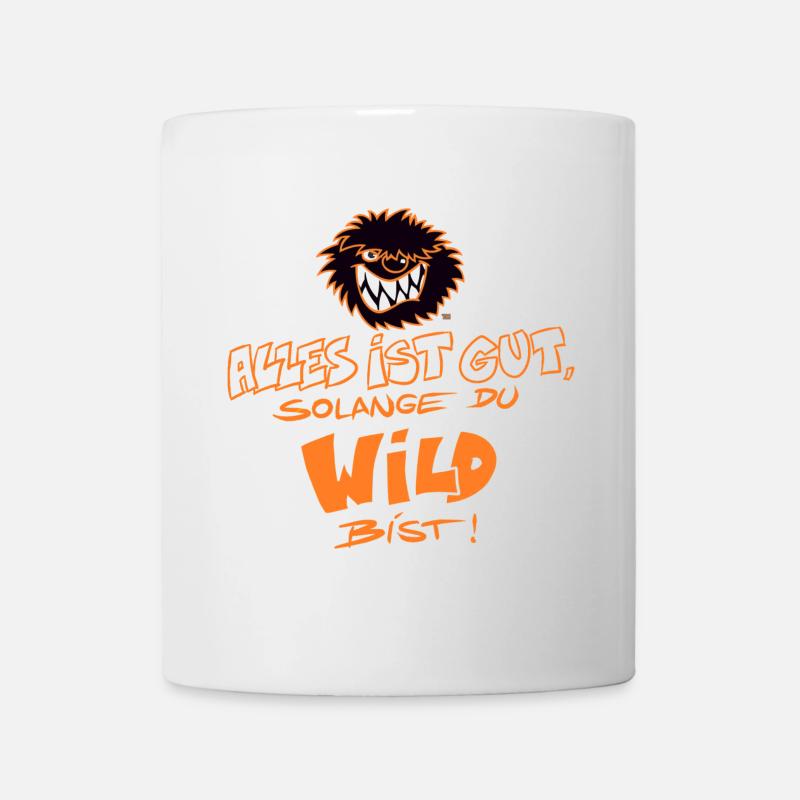 Die Wilden Kerle Spruch Motto mit Logo - Tasse - Weiß
