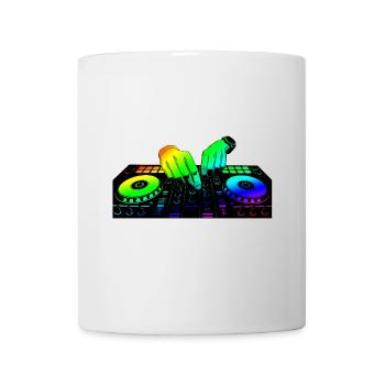 DJ - Mug - white - Front