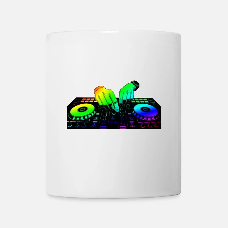 DJ - Tasse - Weiß