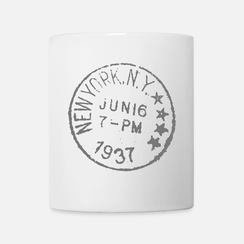 Timbre New York - Mug blanc - blanc