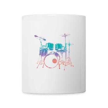 Batterie - Mug blanc - blanc - Devant