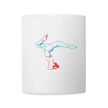 yoga - Mug - white - Front