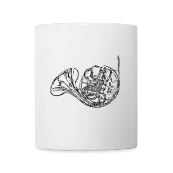 Horn - Tasse - Weiß - Vorne
